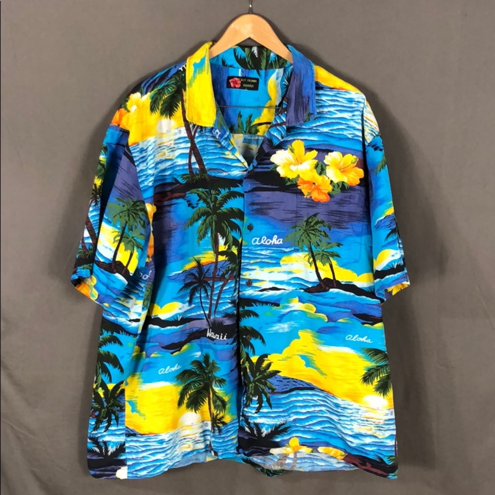 Ali’I Fashions Aloha Camp Shirt XXL (008)